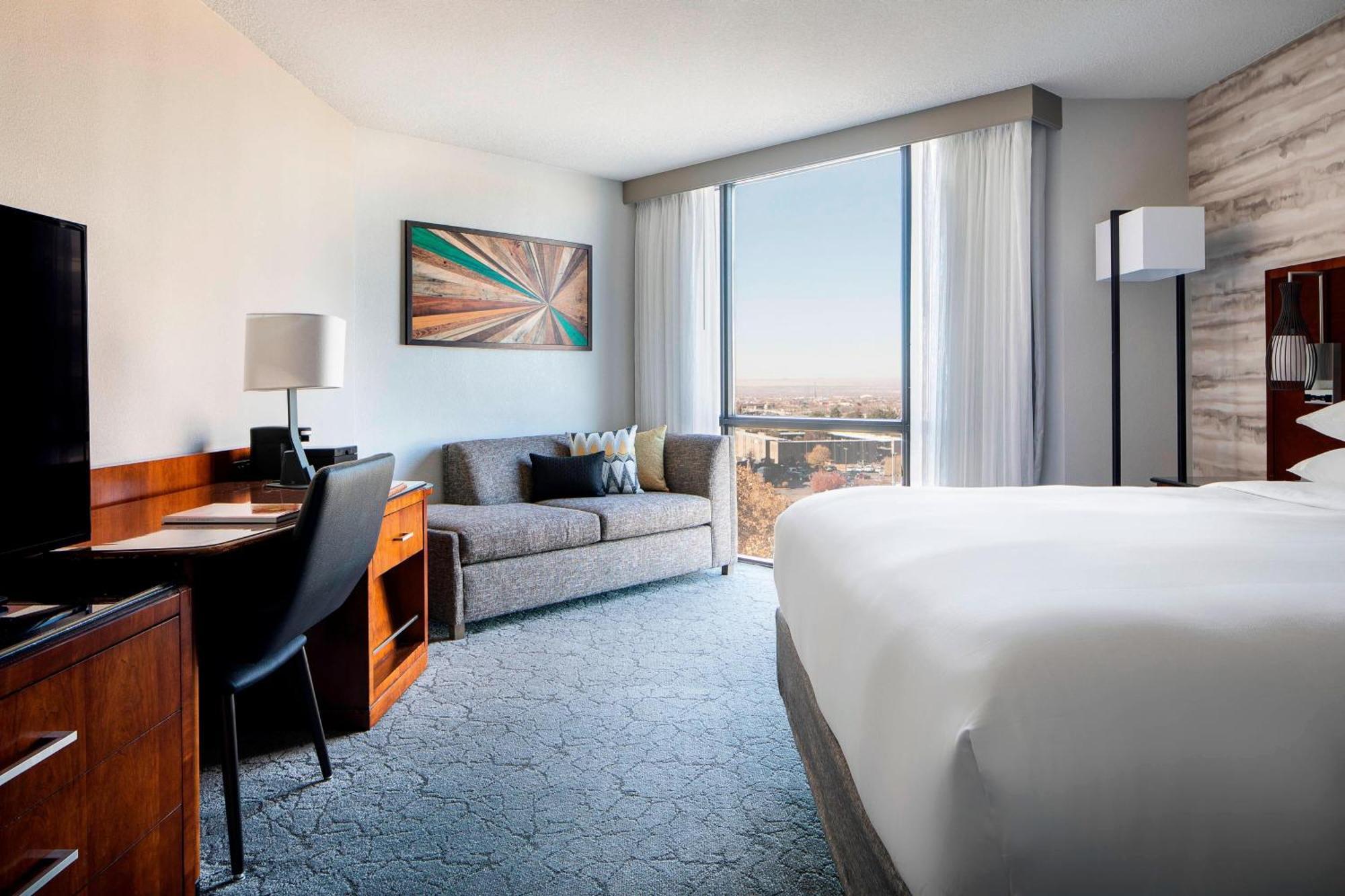 Marriott Albuquerque Hotell Exteriör bild
