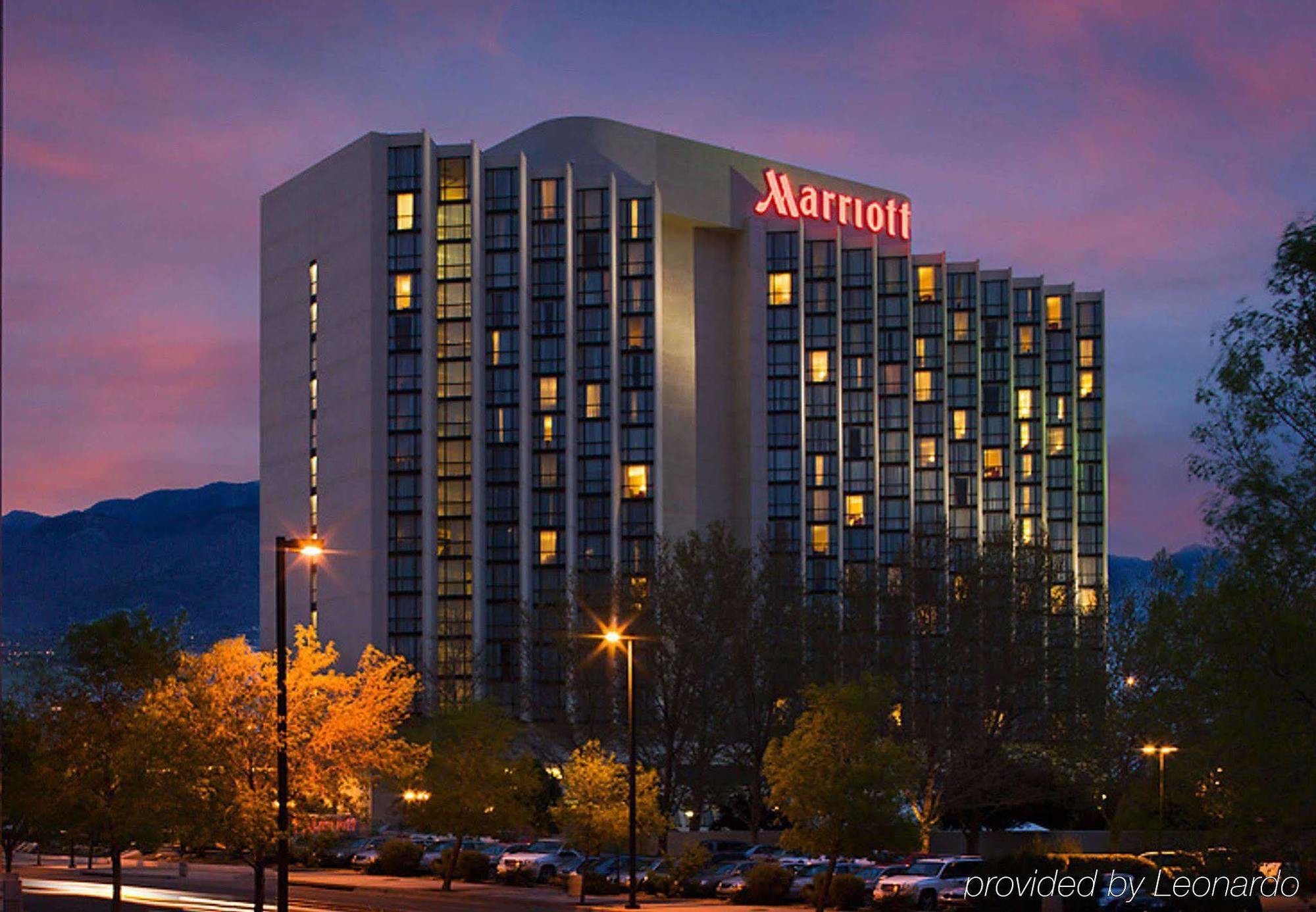 Marriott Albuquerque Hotell Exteriör bild